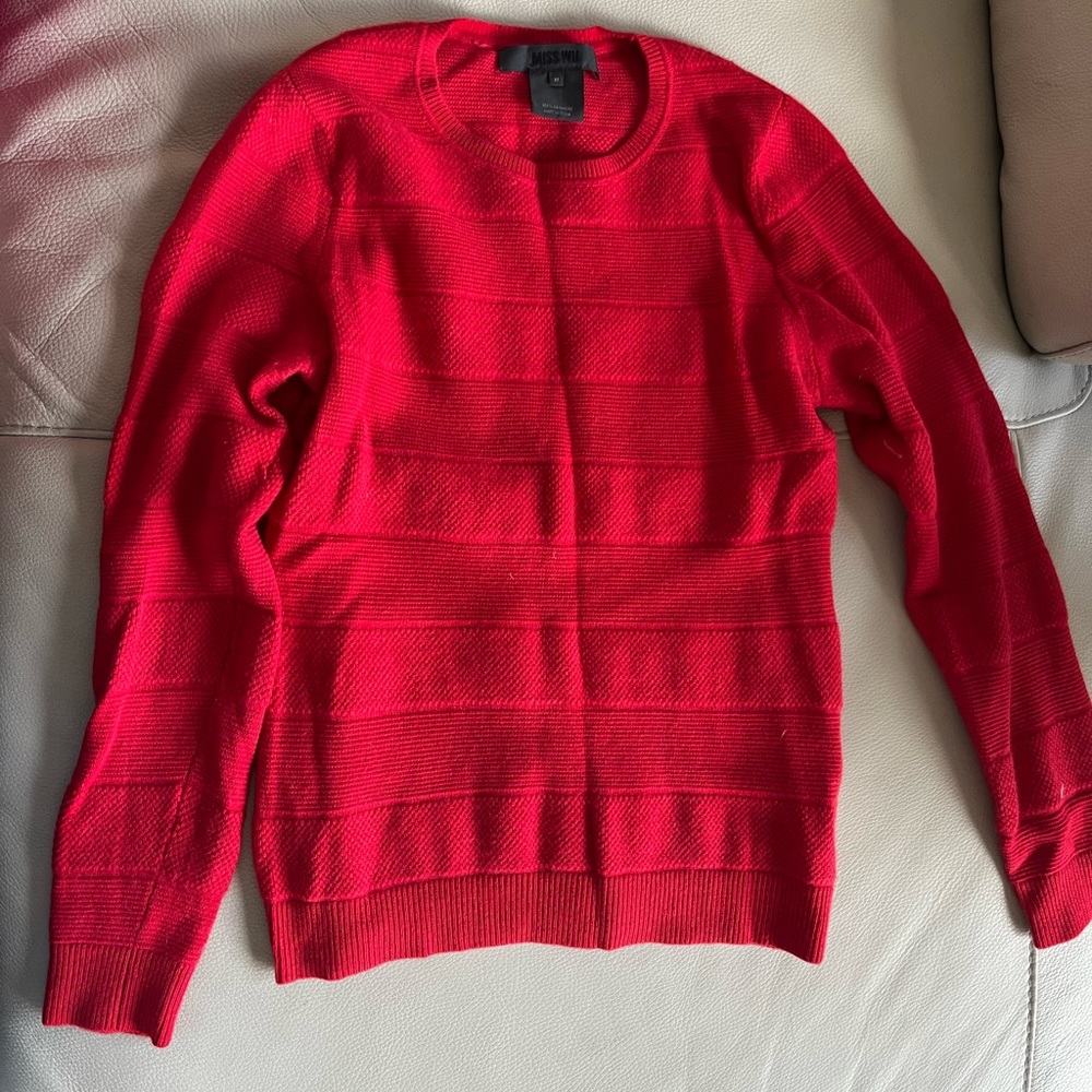 Miss wu cashmere sweater size m